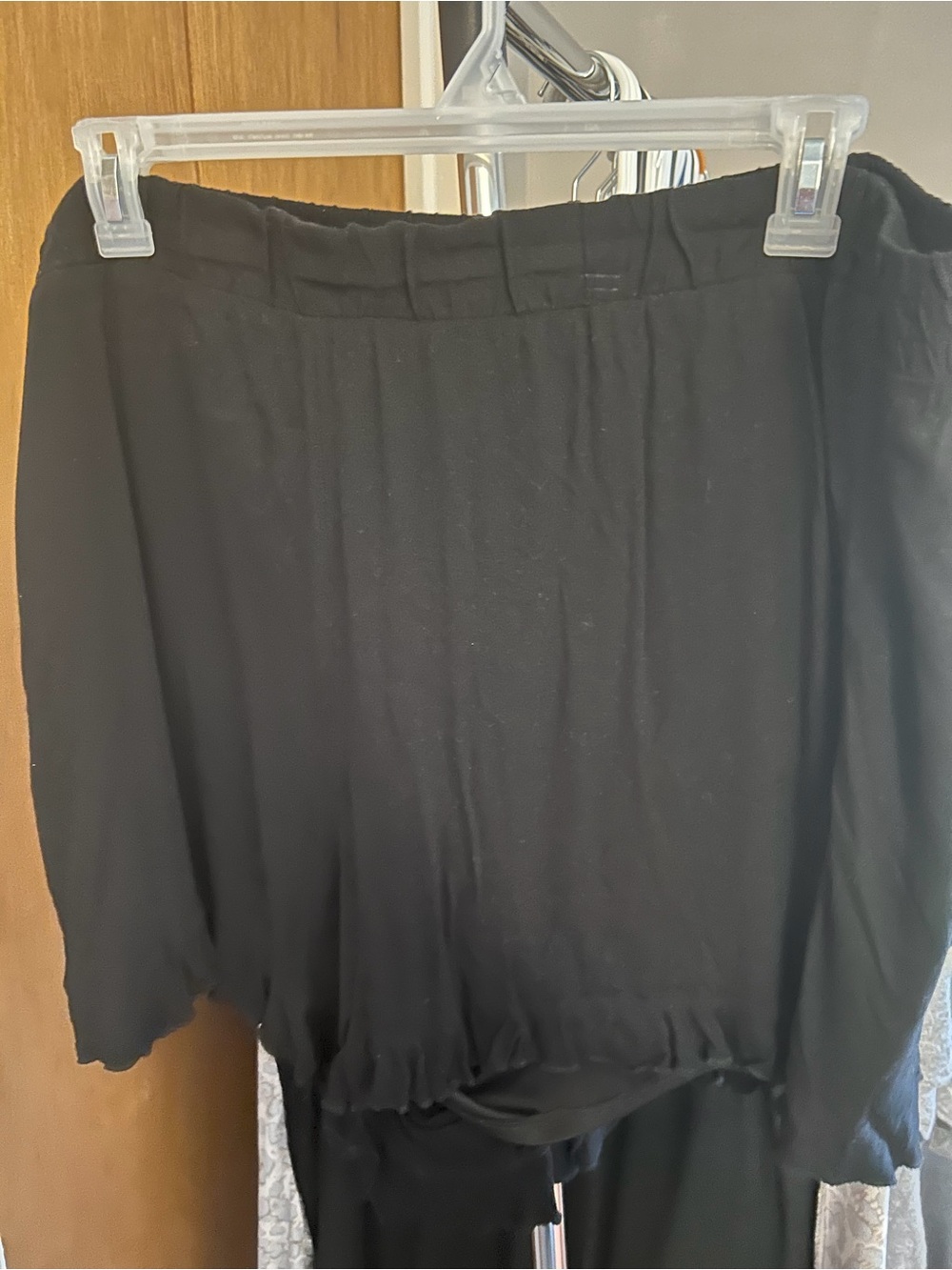 Black Women's Shorts - Classic Elastic Waist